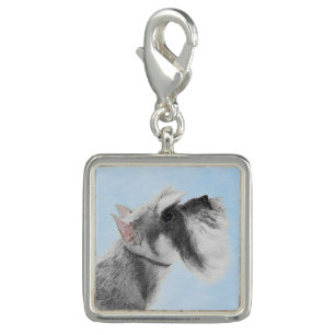 Schnauzer (Giant, Standard) Painting - Dog Art Charm