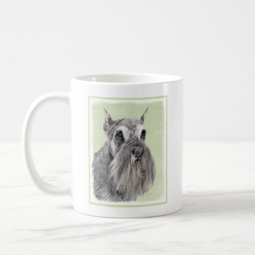 Schnauzer Giant Standard Painting _ Dog Art Coffee Mug