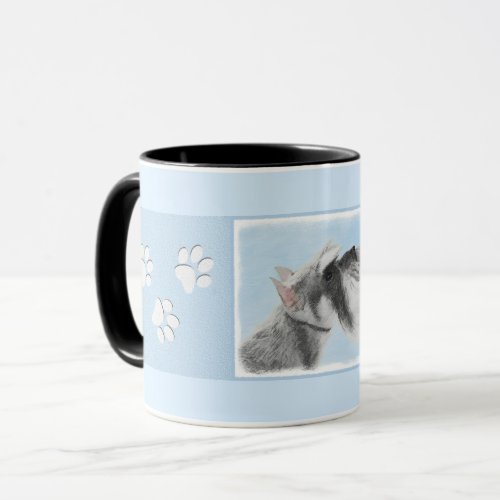 Schnauzer Giant Standard Painting _ Dog Art Mug