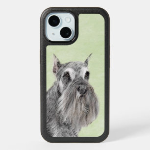 Schnauzer (Giant, Standard) Painting - Dog Art Ott iPhone 15 Case