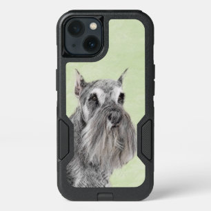 Schnauzer (Giant, Standard) Painting - Dog Art iPhone 13 Case