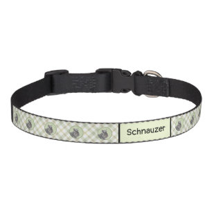 Schnauzer (Giant, Standard) Painting - Dog Art Pet Collar