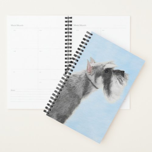 Schnauzer Giant Standard Painting _ Dog Art Planner