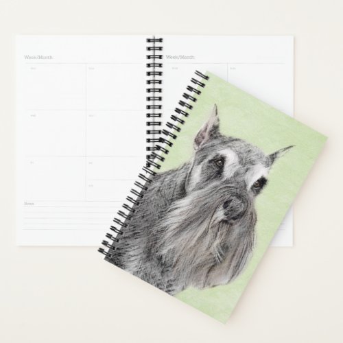 Schnauzer Giant Standard Painting _ Dog Art Planner