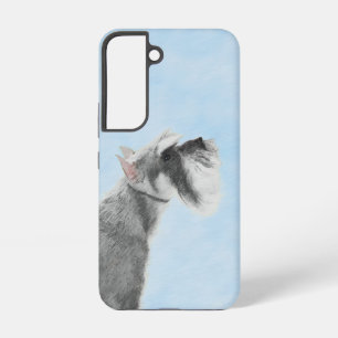 Schnauzer (Giant, Standard) Painting - Dog Art Samsung Galaxy S22 Case