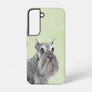 Schnauzer (Giant, Standard) Painting - Dog Art Samsung Galaxy S22 Case