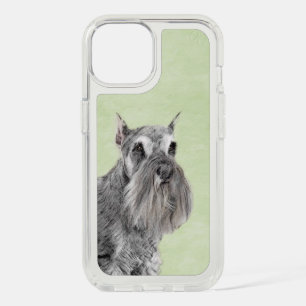 Schnauzer (Giant, Standard) Painting - Dog Art iPhone 15 Case