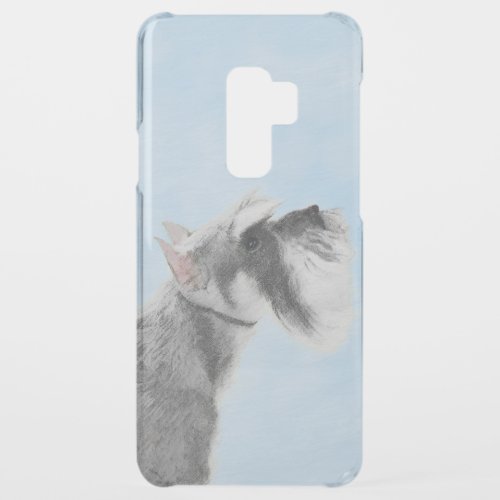 Schnauzer Giant Standard Painting _ Dog Art Uncommon Samsung Galaxy S9 Plus Case