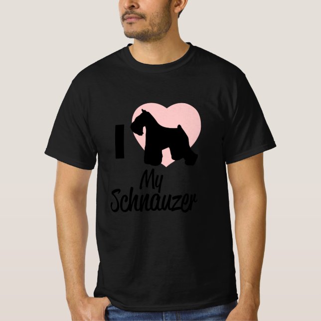 Schnauzer Gift T-Shirt (Front)