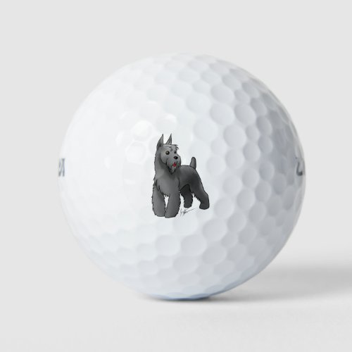 Schnauzer Golf Balls