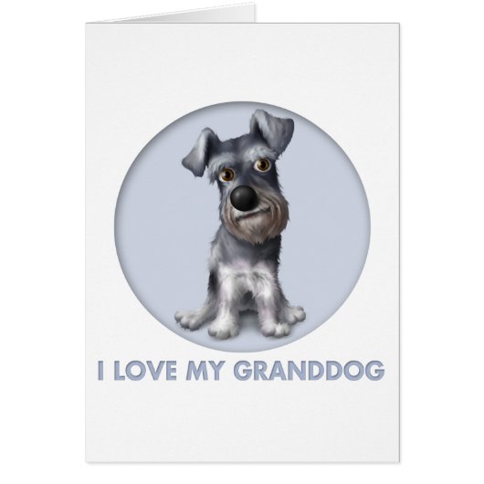 Schnauzer Granddog Cards (Front)