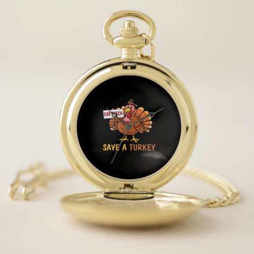 Schnauzer Halloween Thanksgiving Christmas Classic Pocket Watch