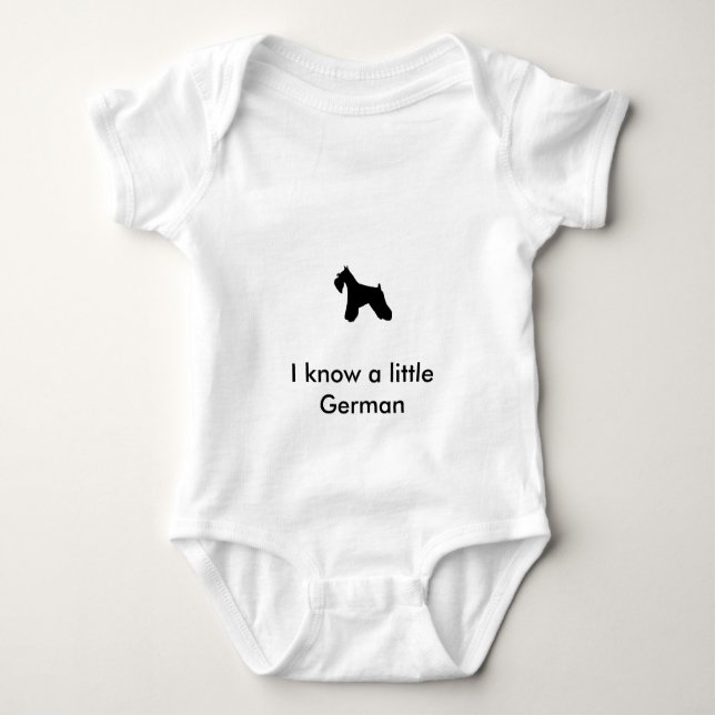 Schnauzer Infant Shirt (Front)
