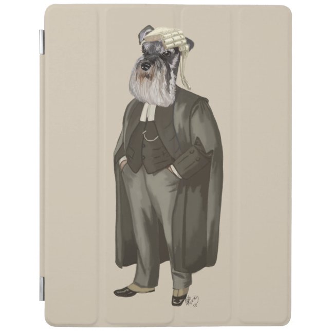 Schnauzer Lawyer 2 iPad Air Cover (Front)