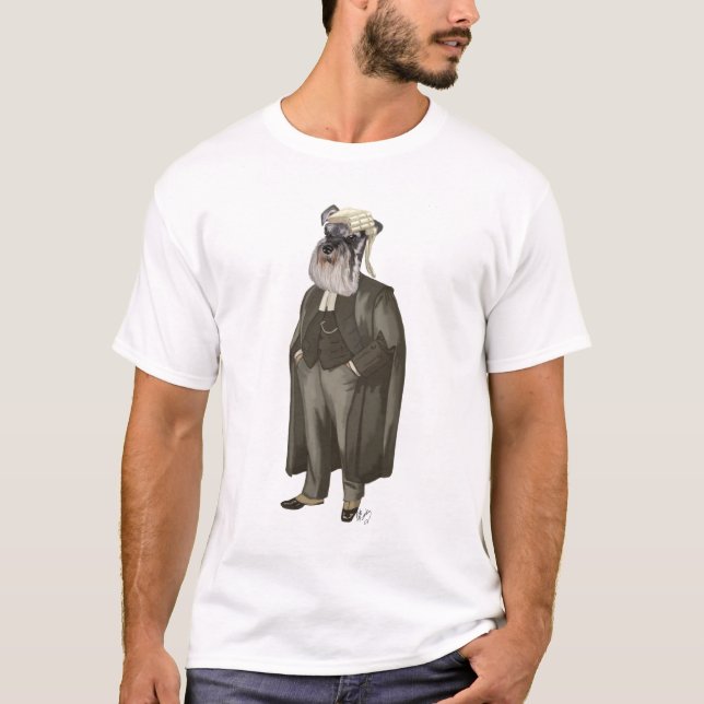 Schnauzer Lawyer 2 T-Shirt (Front)