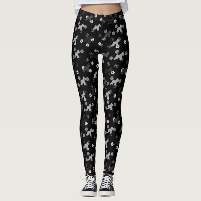 Schnauzer Leggings (Front)