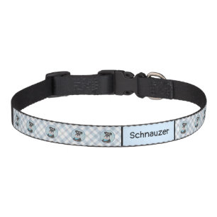 Schnauzer (Miniature) Painting - Cute Original Dog Pet Collar