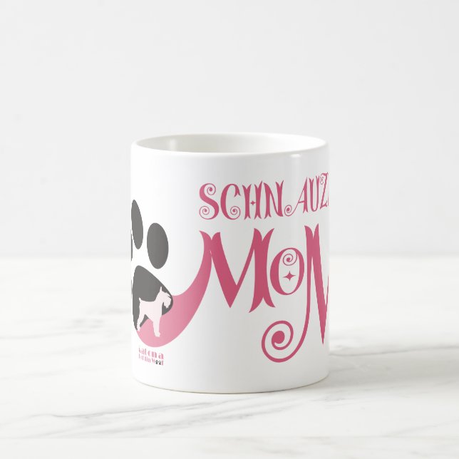 Schnauzer Mom Coffee Mug (Center)