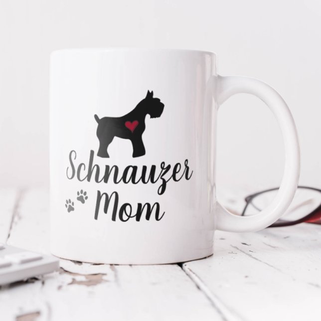 Schnauzer Mom Giant Coffee Mug (Creator Uploaded)
