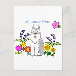 Schnauzer Mom Postcard