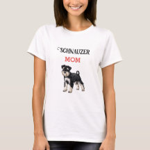 Schnauzer Mom T-Shirt