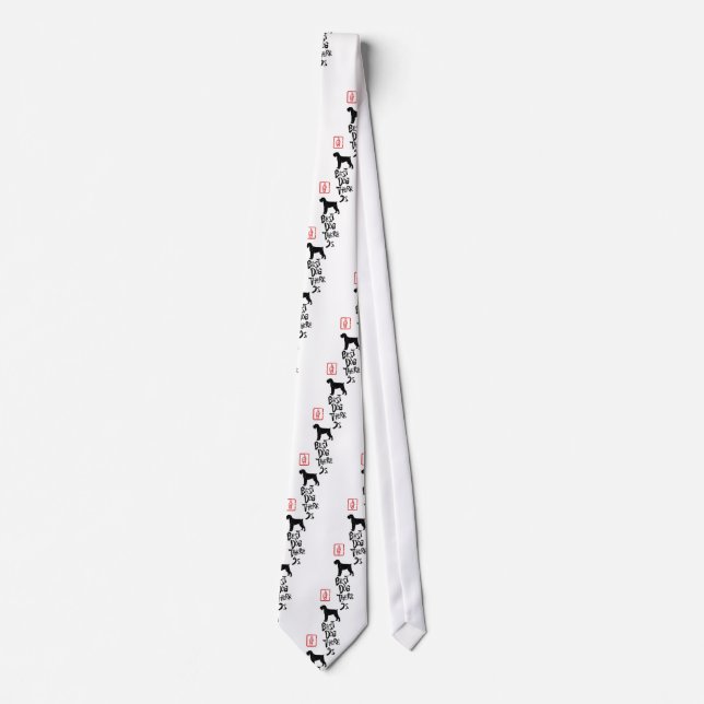 Schnauzer Neck Tie (Front)
