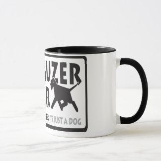 schnauzer owner mug
