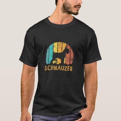 Schnauzer Owner Retro Schnauzer Lover Schnauzer Gi T-Shirt