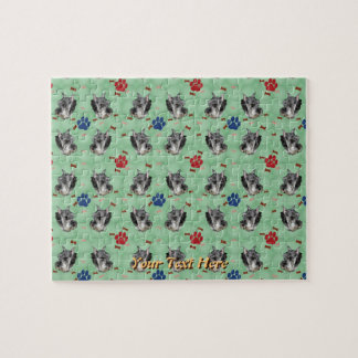 Schnauzer Portrait Jigsaw Puzzle