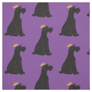 Schnauzer Prince Fabric