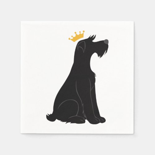 Schnauzer Prince Napkins