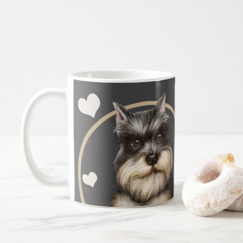 Schnauzer Puppy Dog Every Snack You Make Coffee Mug