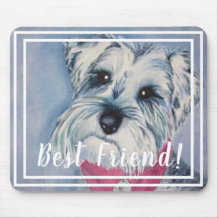 Schnauzer Puppy Mouse Pad