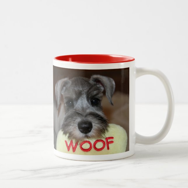 Schnauzer Puppy Mug (Right)