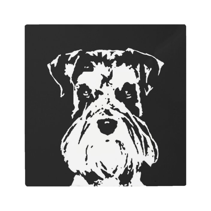 schnauzer wall art
