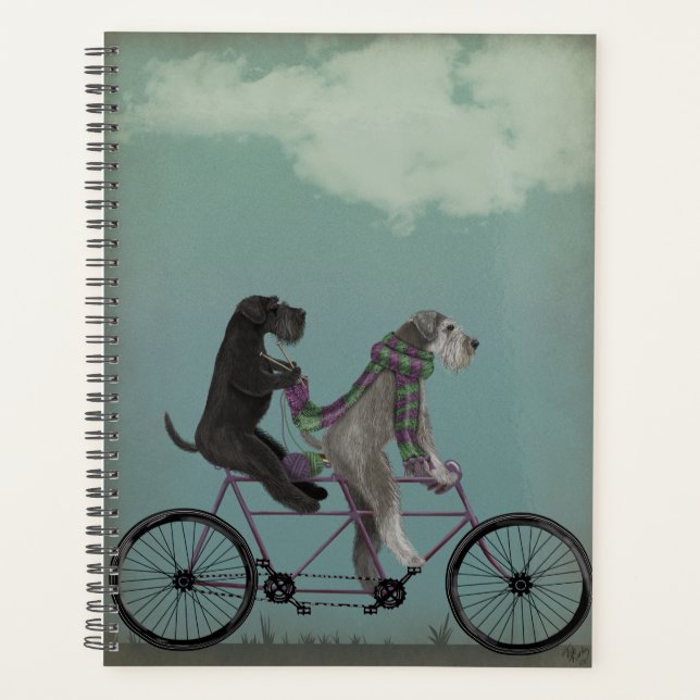 Schnauzer Tandem Planner (Front)