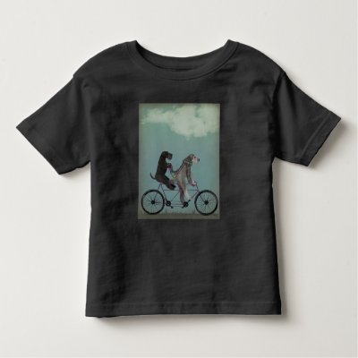 Schnauzer Tandem Toddler T-shirt