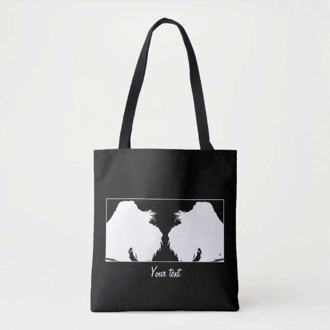 Schnauzer Tote Bag (Front)