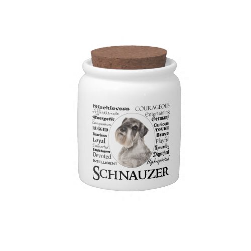 Schnauzer Traits Jar