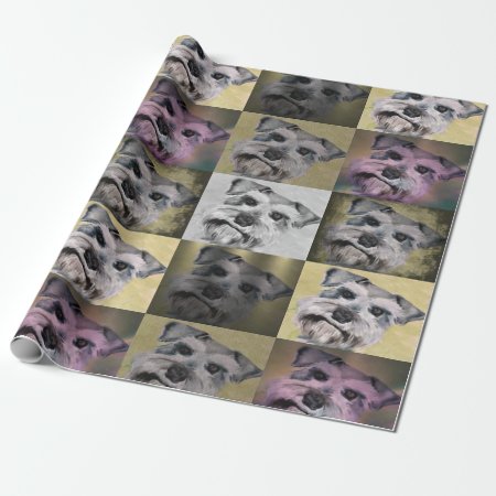 Schnauzer Wrapping Paper For All Occassions