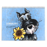 Schnauzers Off-Leash Art™ Vol 1 Calendar