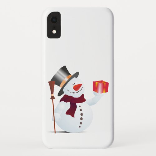 Schneemann  Snowman for Christmas  X_mas iPhone XR Case
