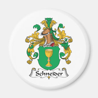 Schneider Family Crest Magnet