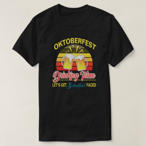 Schnitzel Faced Oktoberfest T_Shirt