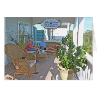 Schnobrichs on porch cards