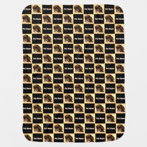 Schnoodle Black Blanket With Text