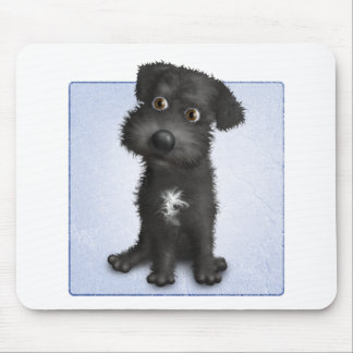 Schnoodle (Black) Mouse Pad