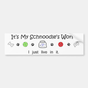 schnoodle bumper sticker
