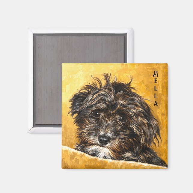 Schnoodle Dog Magnet (Front/Back)