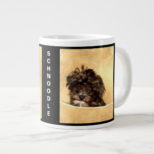Schnoodle Dog Personalized Jumbo Mug